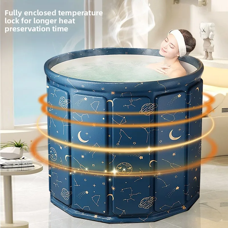 

Folding Bath Bucket Adult Child Large Adult Bath Bucket Full Body Bubble Bath Household Bath Tub