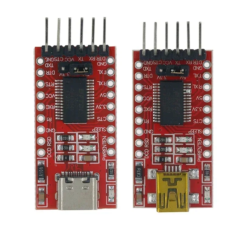 FT232RL FTDI USB 3.3V 5.5V to TTL Serial Adapter Module for Arduino FT232 Pro Mini USB TO TTL 232