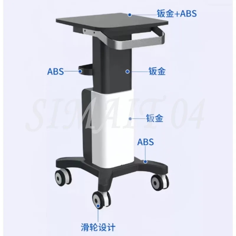 Beauty Salon Tray Mobile Cart Tool Trolley Professional Household Multi-purpose Wheels Organizers Trolleys Hairdresser Rollers