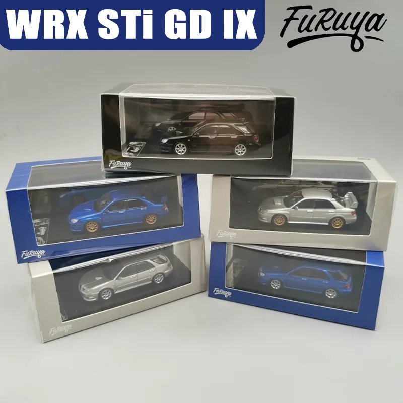 Furuya 1/64 Impreza WRX STi GD GG VII VIII IX Legering Motorvoertuig Speelgoed spuitgieten Metalen Model Collectie jongen Kerstcadeaus