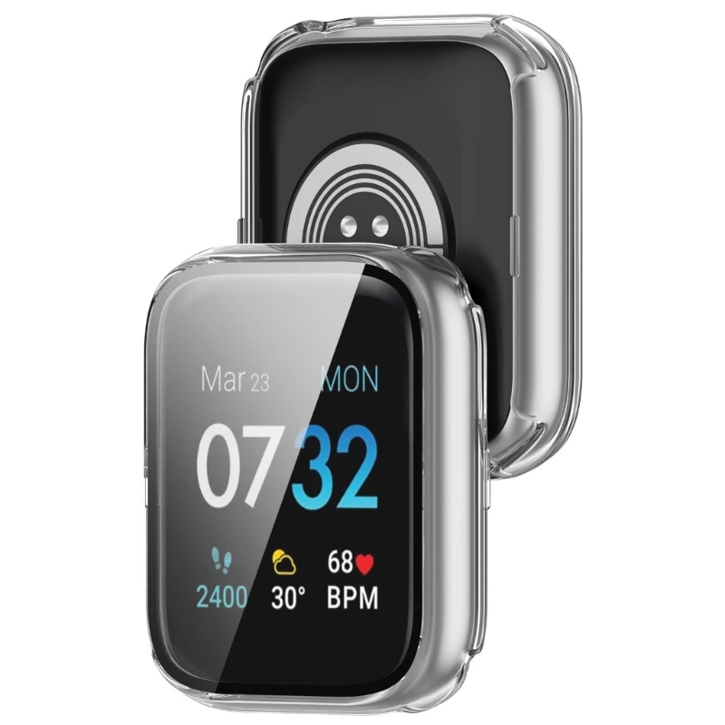 Carcasa de marco de reloj inteligente, película de vidrio templado, cubierta de PC dura adecuada para iTOUCH AIR 3, Protector de pantalla a prueba de golpes