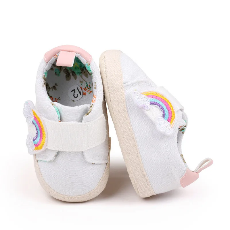 Fashion Spring Autumn Baby Girls Casual Shoes Sneakers Antislip Infant Cotton First Walkers Newborn Baby Shoes