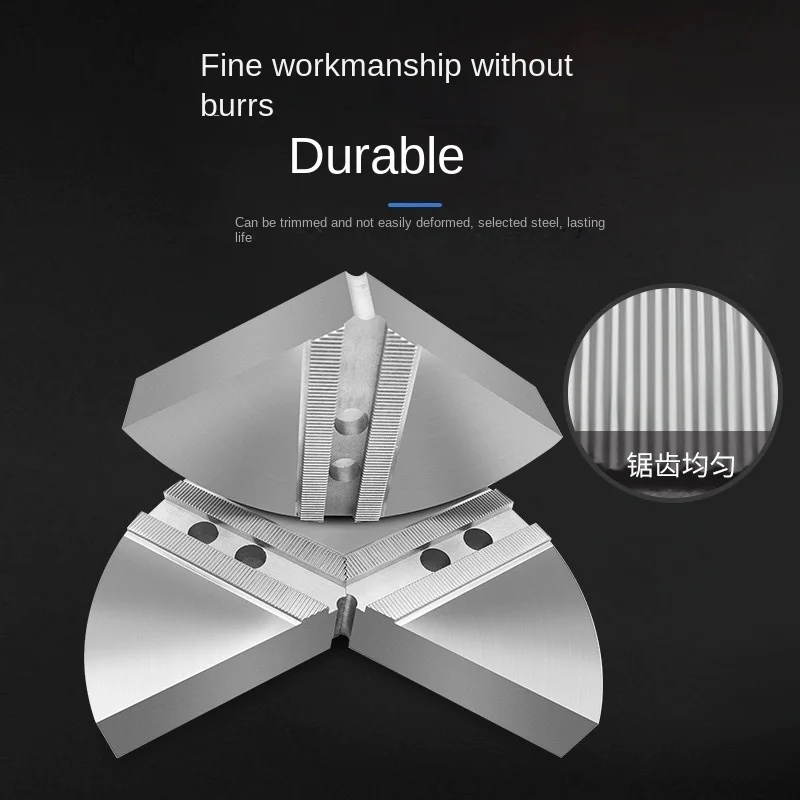 Hydraulic Soft Claw Fan-Shaped Chuck 10-Inch 3-Jaw 45# Steel Machine Tool With Water Cooling 1500 RPM Accuracy 0.02