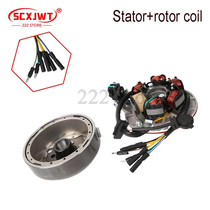 140-magnetic-stator-magnetic-flywheel-rotor-for-140cc-mud-bike-motorcycle-replacement-parts