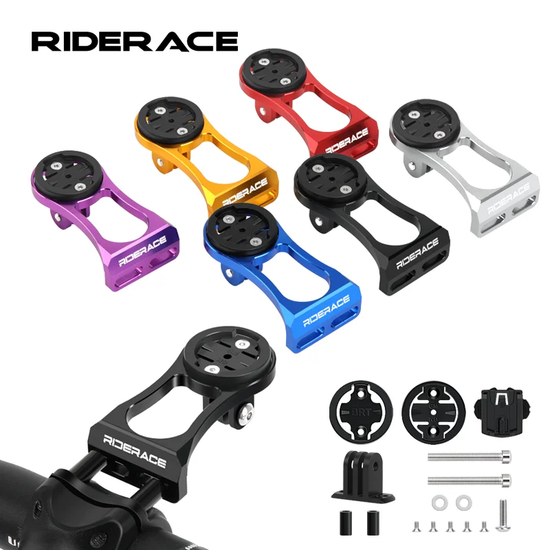 Bicycle Computer Camera Holder Aluminum Alloy Bike Handlebar Mount Stopwatch Speedometer Bracket For Garmin Edge Bryton Cateye