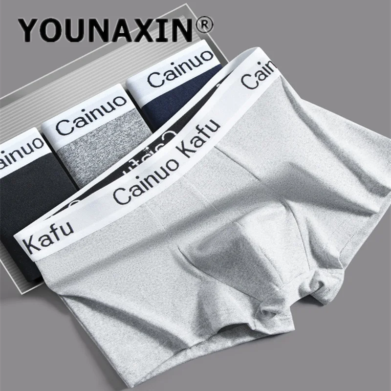 YOUNAXIN Men's Large Size Underwear Big Boxer Briefs Breathable Underwear Boy Shorts Sports Underwear L XL 2XL 3XL 4XL 5XL