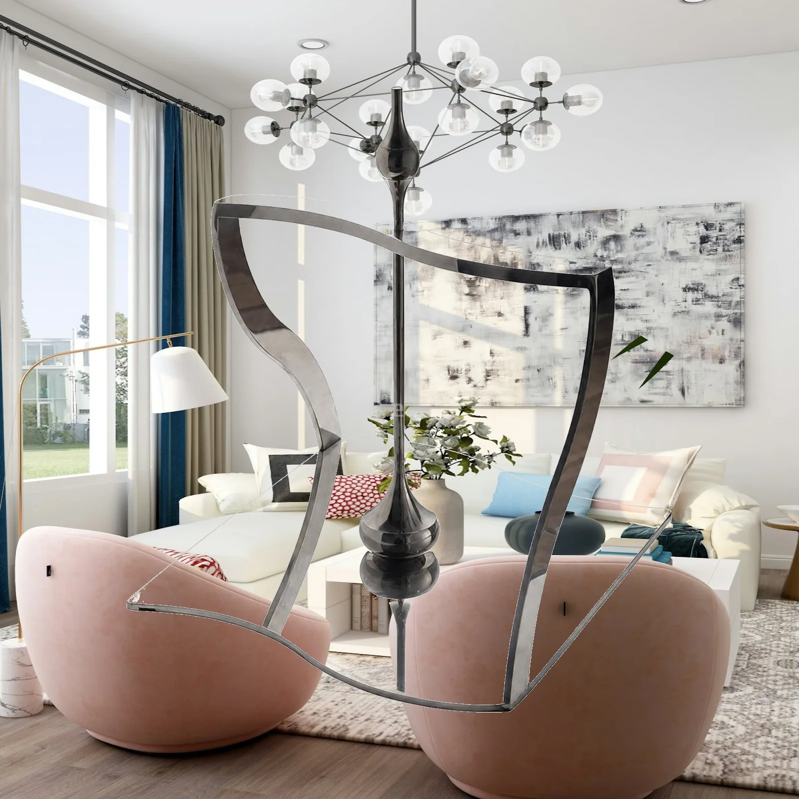 Stainless Steel Napkin Holder Sturdy Napkin Holder with Decorative Finial Table Accessory Easy to Clean Elegant