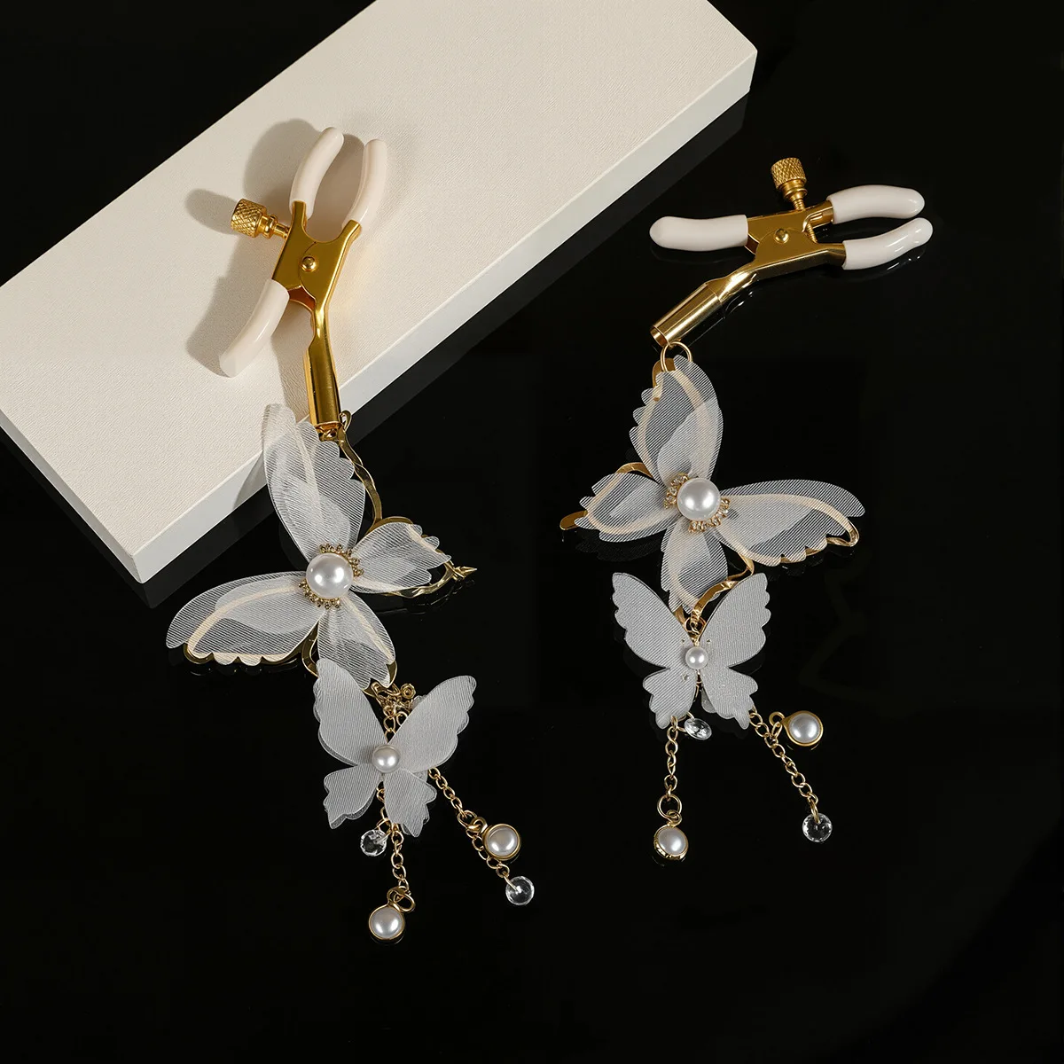 أداة الجنس الحلمة المشابك محفز الثدي مشبك أول تحفيز الإناث البظر المعادن ضبط النفس عبودية Bdsm اللعب السلع المثيرة