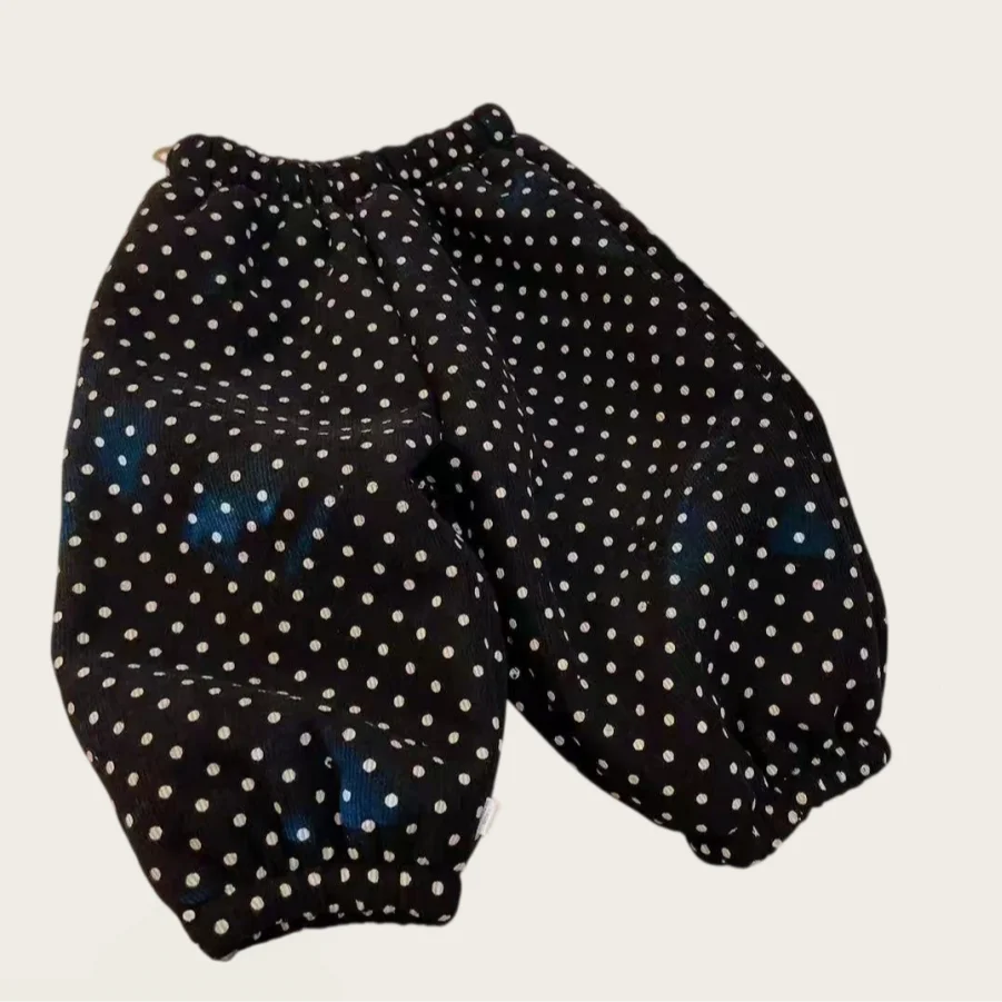 Koreanische Kinderkleidung 2026 Winterhosen Kinder Cordhosen mit Blumenmuster Fleece-Gefüttert 0-5 Jahre Baby Jungen Mädchen Warme Winterhosen – Detail 7
