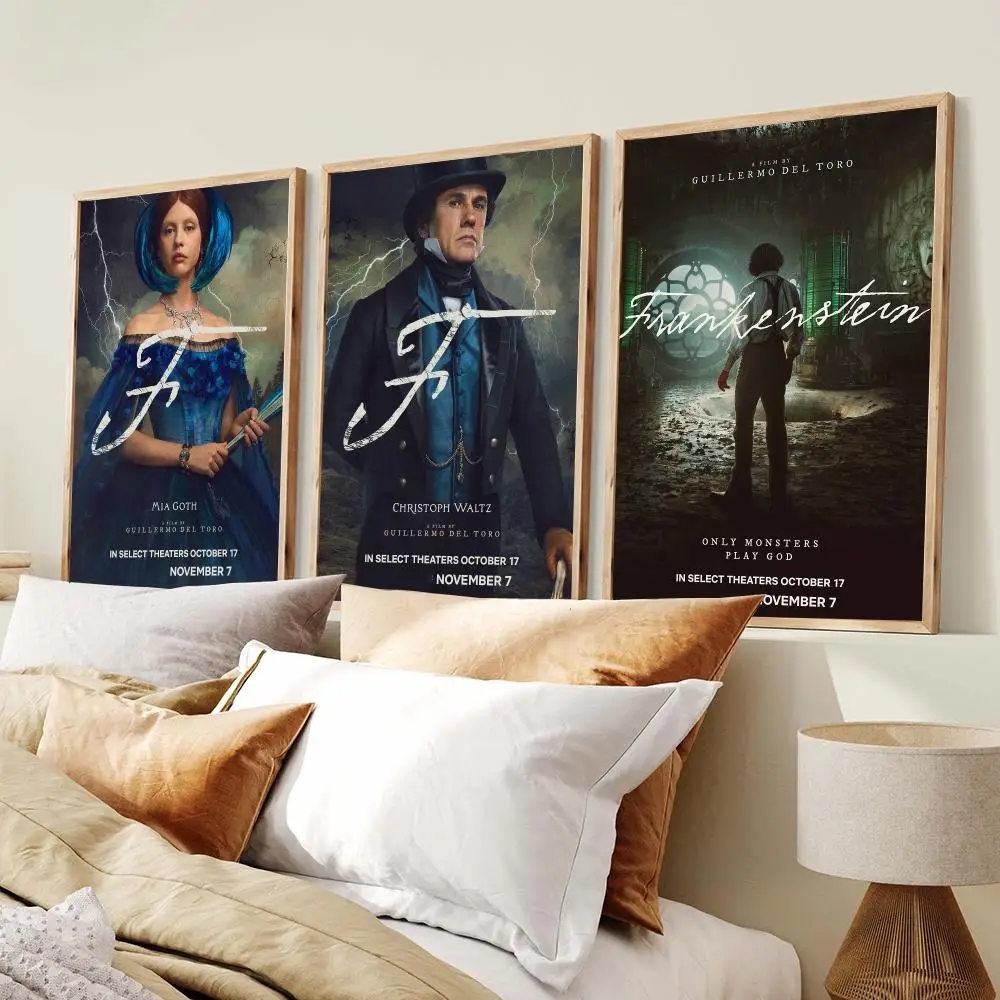 Movie F-Frankenstein Poster PP Wall Decor Posters Celebrity Art Prints Aesthetic Wall Art Bedroom Office Home Gift