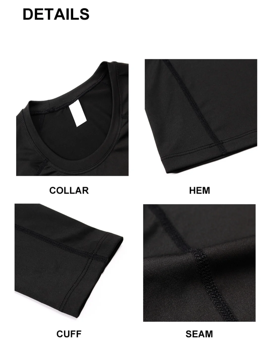 Camicie a compressione a maniche lunghe da ragazzo per giovani Canottiere da baseball atletiche ad asciugatura rapida T-shirt con strato base per sport da calcio