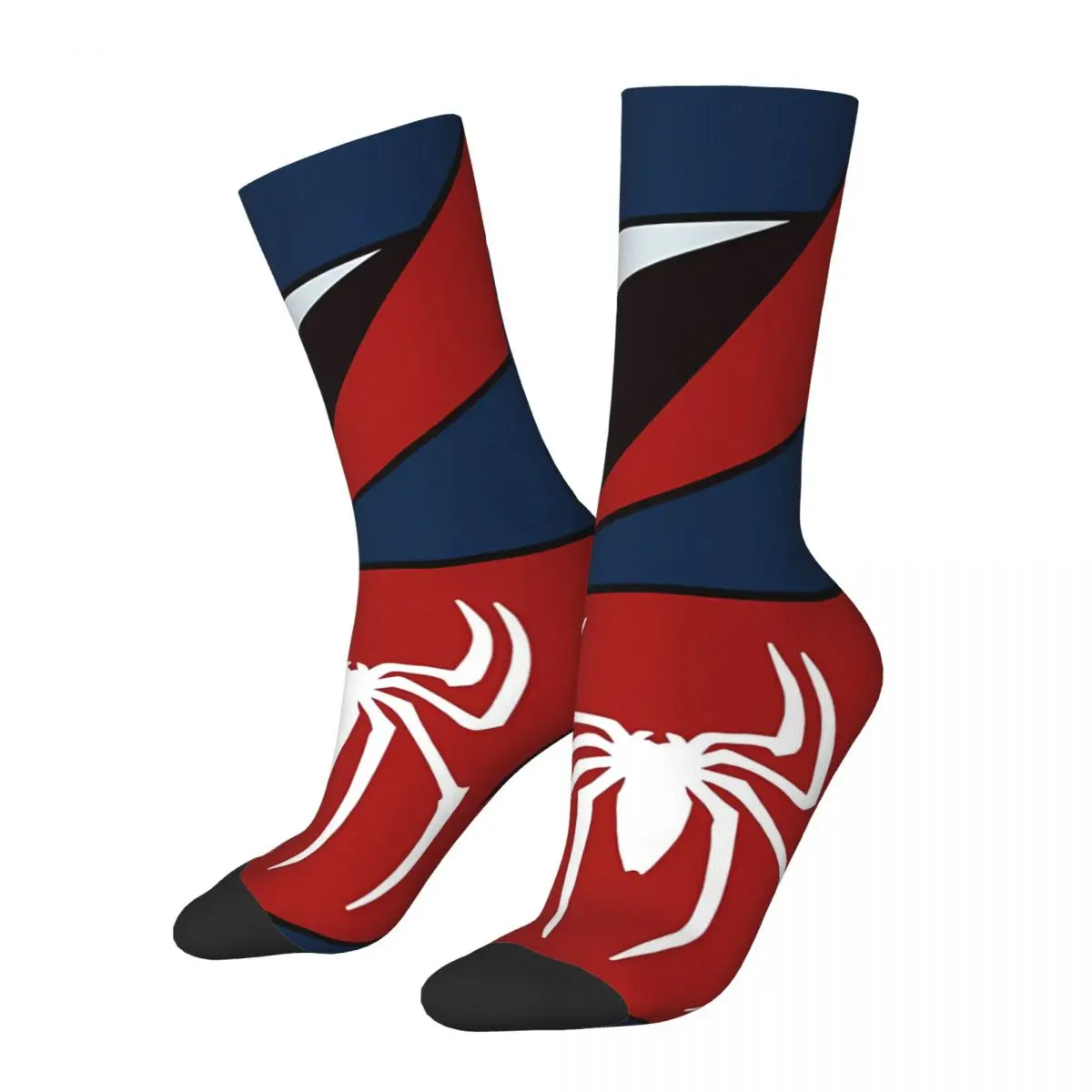 Happy Men's Socks Spidey Abstrakt Retro Spider Web Animal Harajuku Novelty Crew Sock Gift Pattern Printed