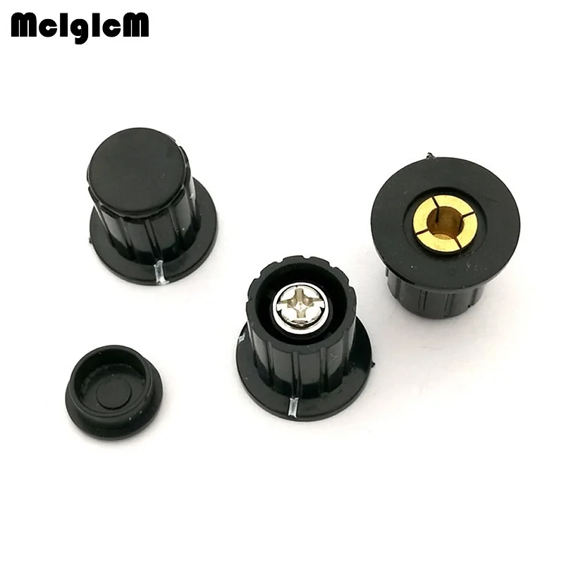 

200PCS black knob button cap is suitable for high quality WXD3-13-2W - turn around special potentiometer knob