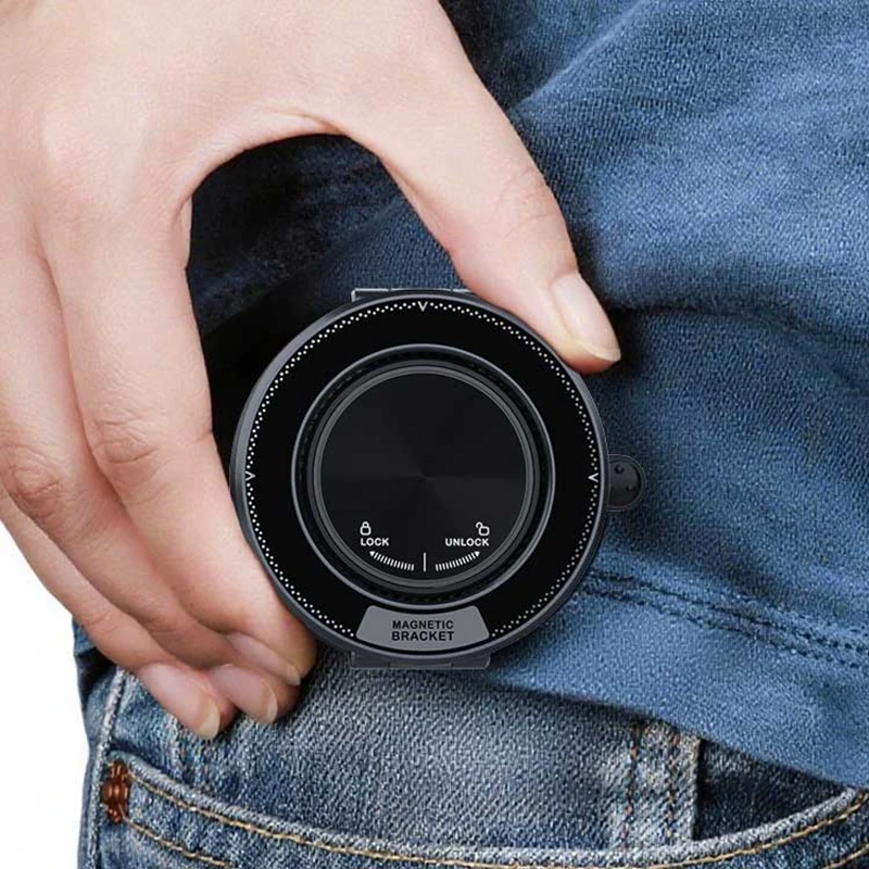 Supporto magnetico per telefono per auto M11 pieghevole regolazione a 3 assi N52 forte aspirazione sottovuoto a magnete per supporto per parabrezza da cruscotto 2025