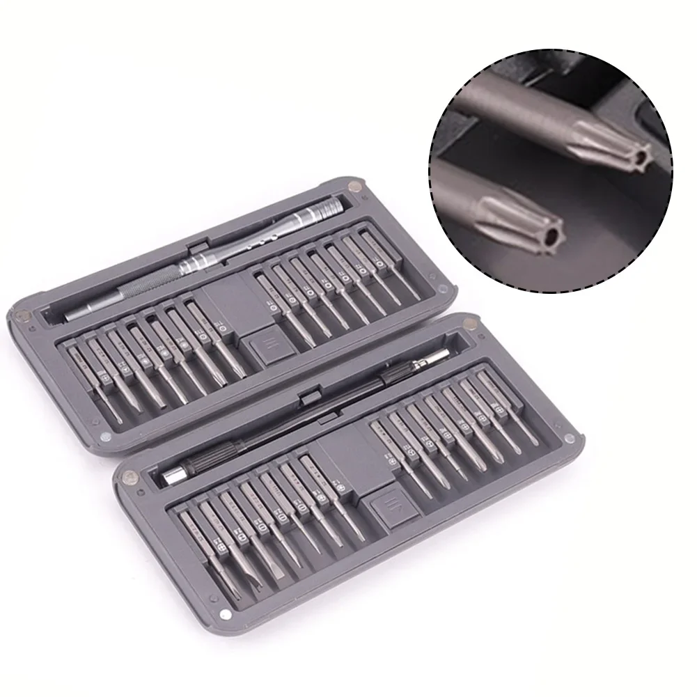 Magnetic Screwdriver Set 29 In 1 Kit Bits Precision Electronics Computer PC Phone Disassembly Multifunctional Maintenance Tool