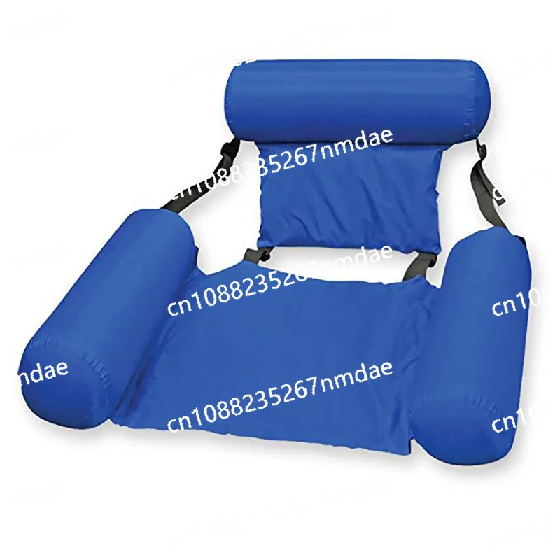 

Foldable water inflatable floating bed backrest floating drainage floating chair recliner hammock