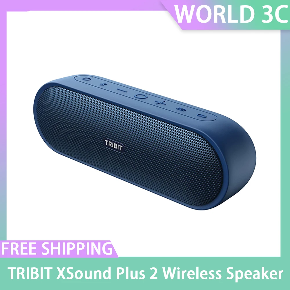 TRIBIT XSound Plus 2 Portable Wireless Speaker Bluetooth 5.3 IPX7 Waterproof Hifi High Fidelity Subwoofer Customized Speaker