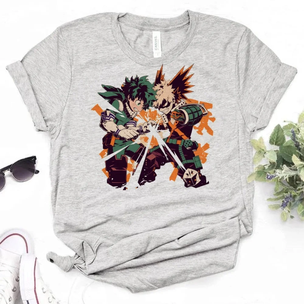 Bakugo top tees shoujo emo 80s manga dollette cutecore shirt emo vintage anime 2000s scene