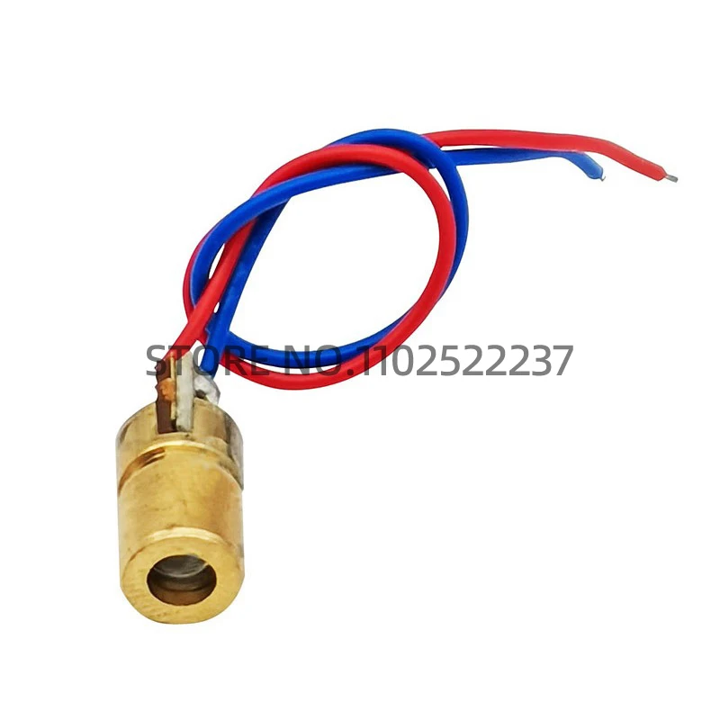 Laser head 650nm 9mm 3V 50mW Laser Dot Diode Module