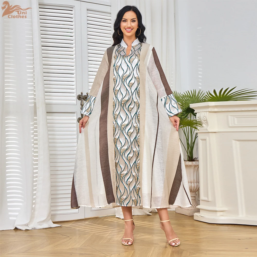 

Moroccan Caftan for Women Party Maxi Dress Ramadan Saudi Arab Long Robe Dubai Muslim Eid Dresses Abayas Kaftan Jalabiya Vestidos