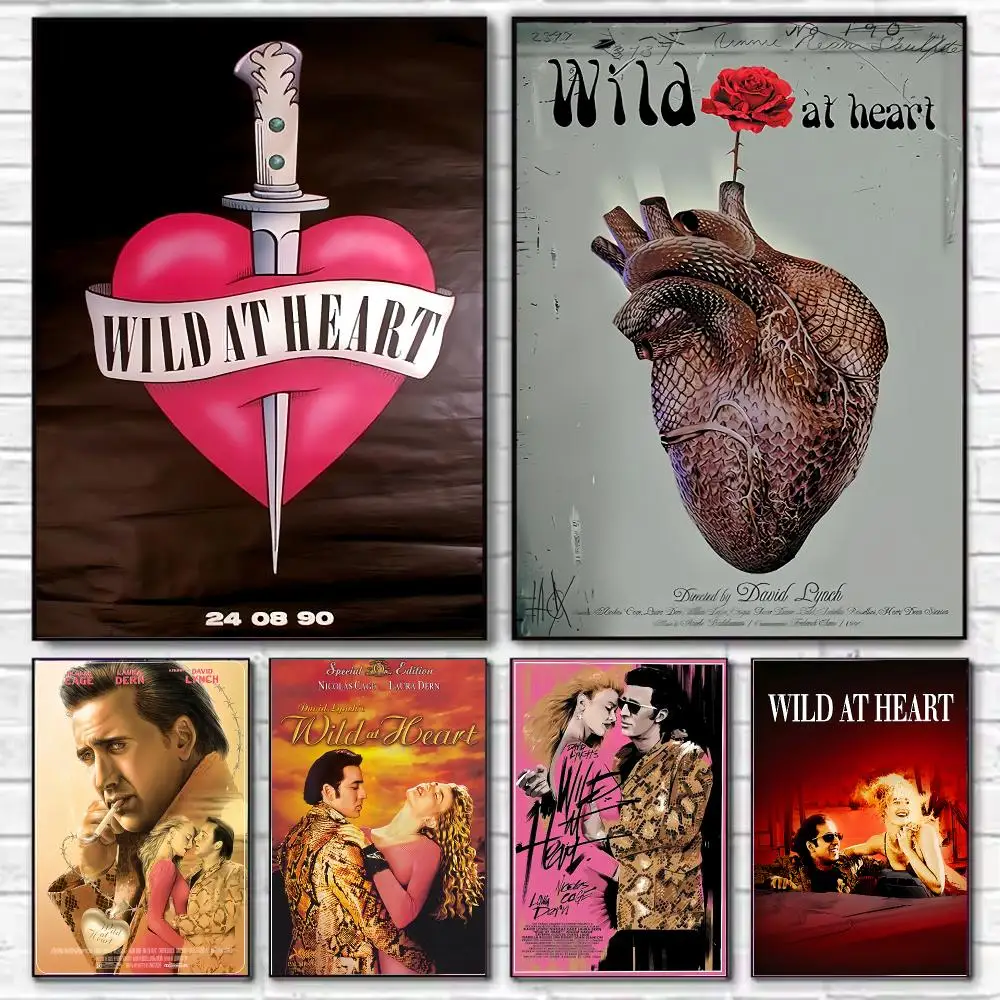 Legend Love Movies W-Wild at Heart Poster Stylish Wall Art for Living Room Bedroom Study Home Decor Gift