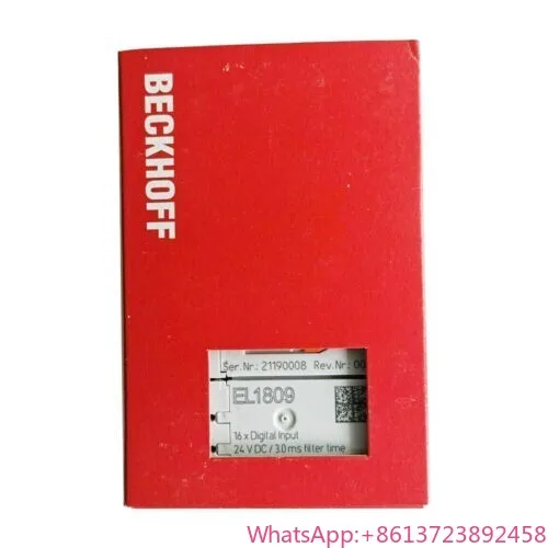 

1 year warranty New Beckhoff EL1809 PLC Digital Input Module EL 1809