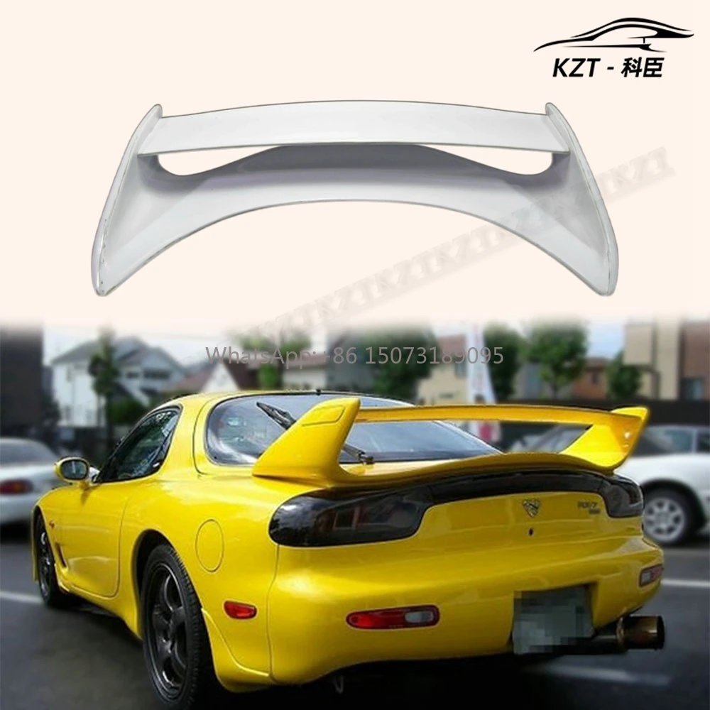 

High Quality Fiber Glass RX7 FD3S Mazdaspeed Rear Spoiler for Mazda Premium Body Part
