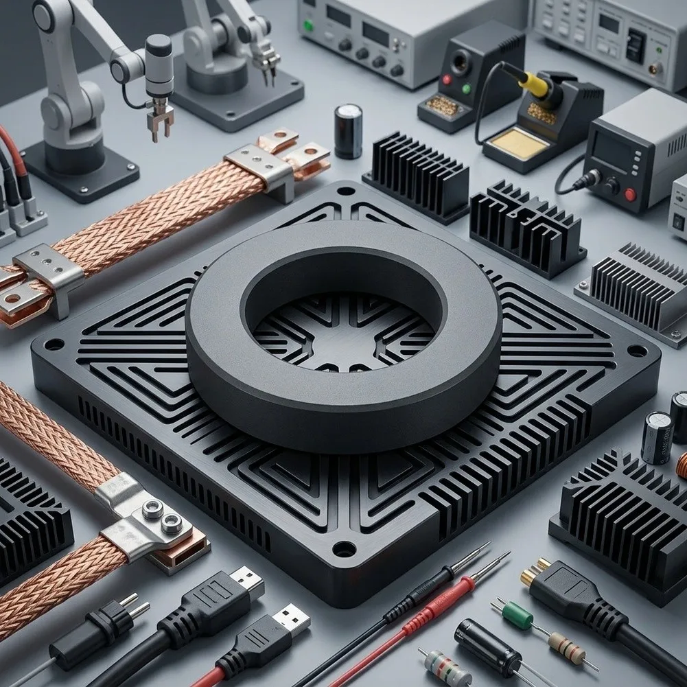 High Frequency Toroidal Core Compatible with 10kHz to 500kHz Circuits for Inductor Design in Welding For Inverters