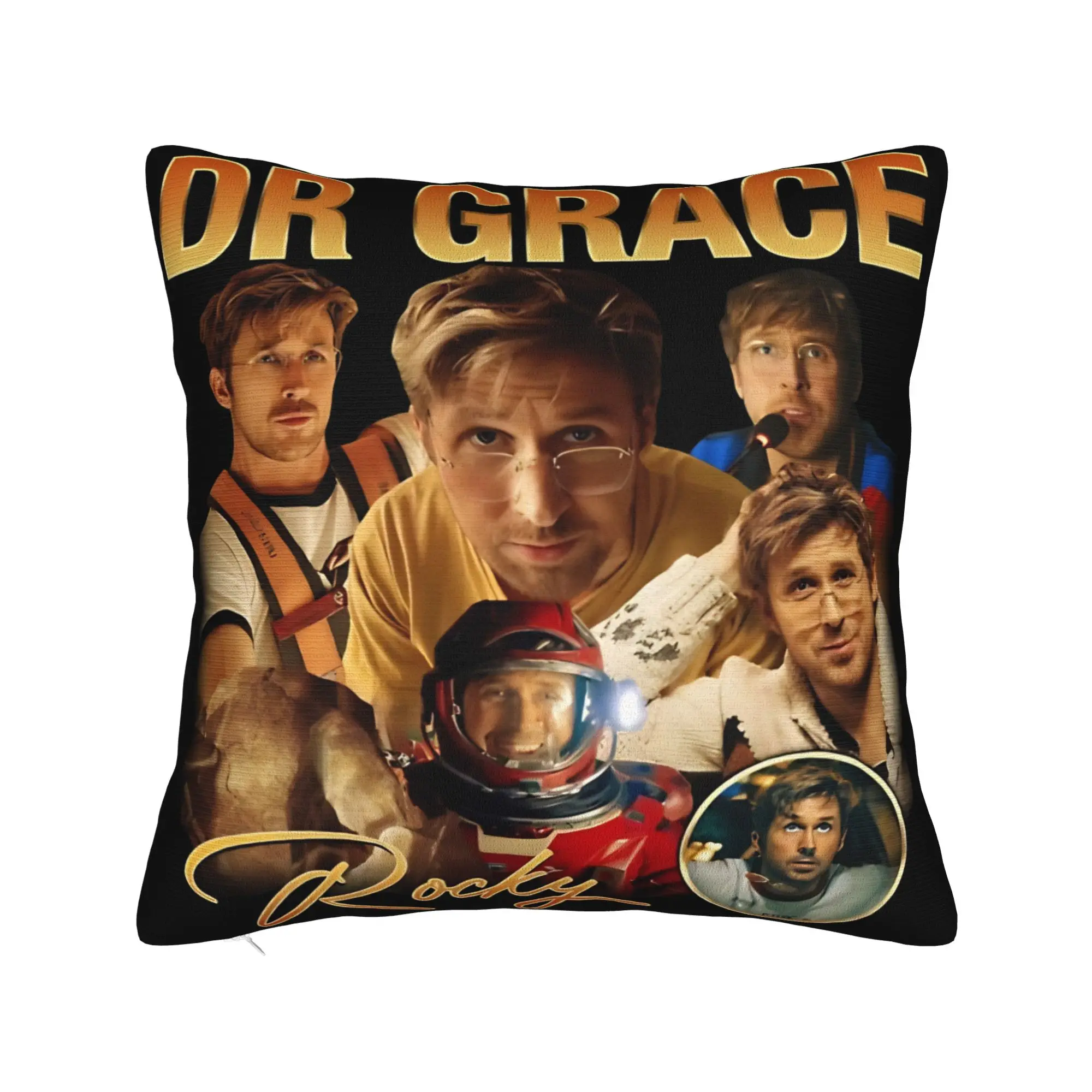 Project Hail Mary Dr Grace Rocky Jazz Hands Pillow Case  Comfy Pillow Cover Fashion Cushion Cover For Couch Sofa Bedroom