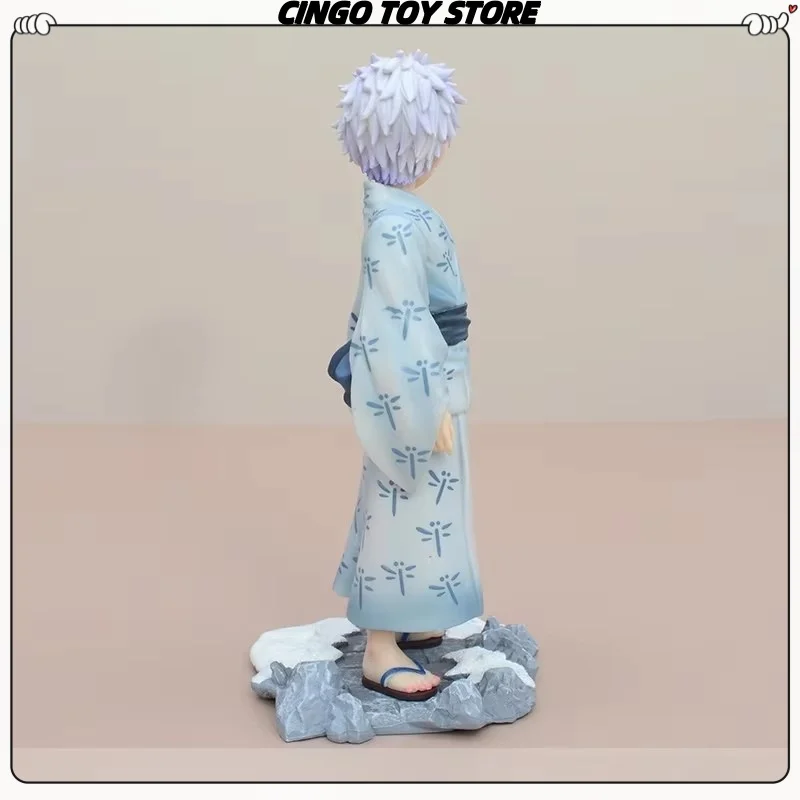 Anime Jujutsu Kaisen Jeugd Satoru Gojo Pop Standbeeld Model Q Versie Pvc Collectie Tafelblad Decoratie Kid Speelgoed Verjaardagscadeautjes