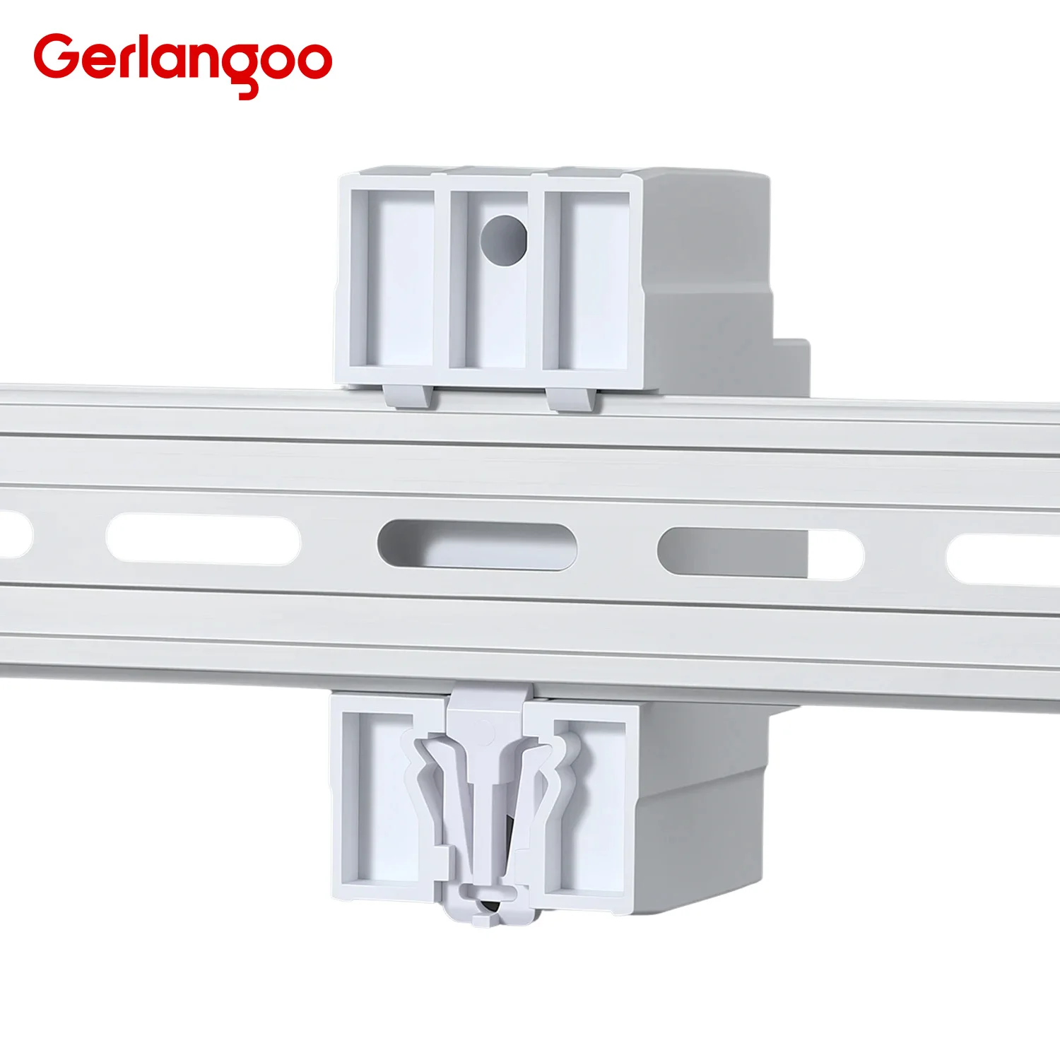 230V 63A DIN Rail Digital 3in1 Display Adjustable Over Voltage Current and Under Voltage Protective Device Gerlangoo