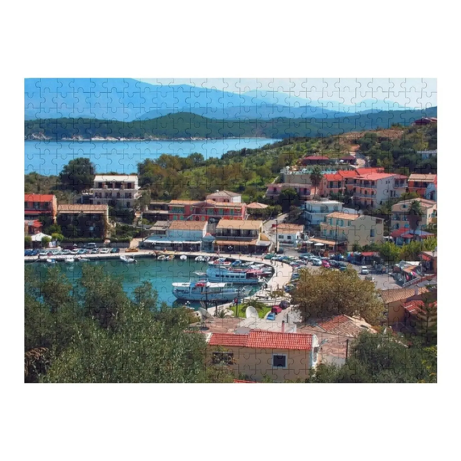 

Kassiopi, Corfu Jigsaw Puzzle Personalized Photo Gift Wooden Adults Personalised Name Puzzle