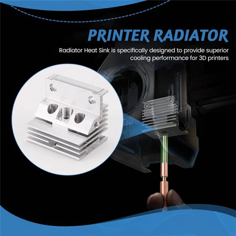 ABVI-For Creality K1/MAX Radiator For 3D Printer Accessories Heat Sink