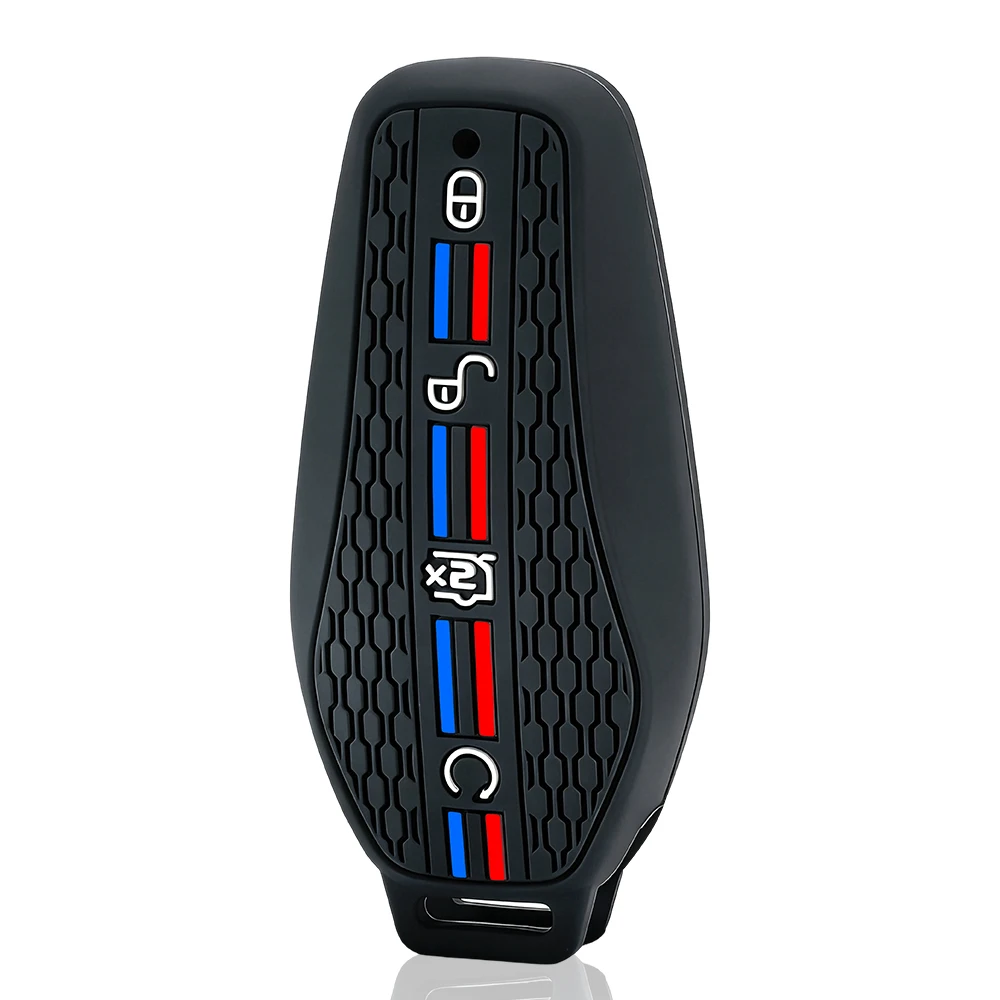 

Новый силиконовый чехол для ключей 2026 года для BYD Song Plus, Atto 3, Han EV, Tang DM, Qin, Seal, Dolphin, держатель для брелока, автомобильные аксессуары