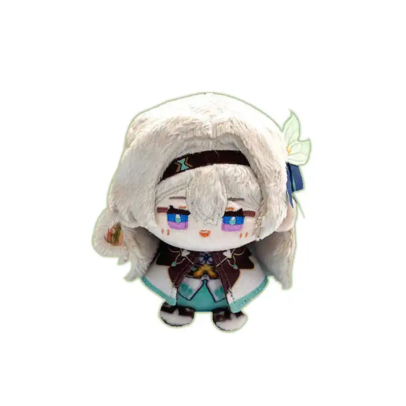 Juego de 12cm Honkai Star Rail Firefly muñeco de peluche sentado juguete Anime papel cisne negro Robin figura llavero colgante regalos de navidad
