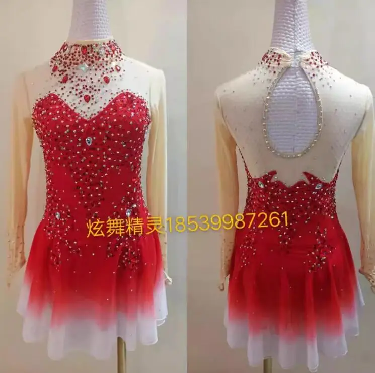 

Figure Skating Suit Children's Adult Skating Performance Grade Exam Women's Skirt