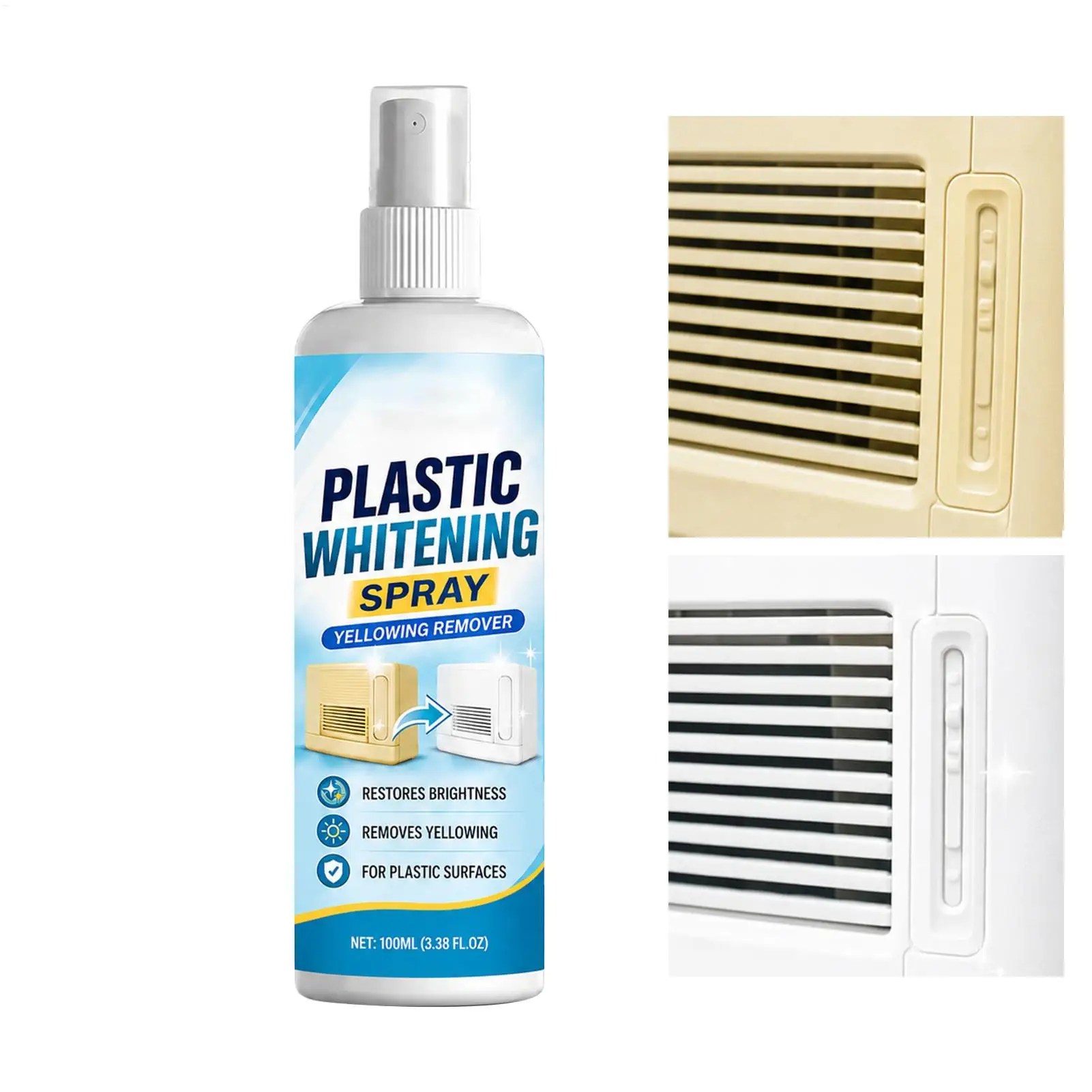 Plastic Remove Yellowing Cleaning Agent Air Conditioning Washing Machine Renovation Anti Oxidation Appliances Washer Fluid
