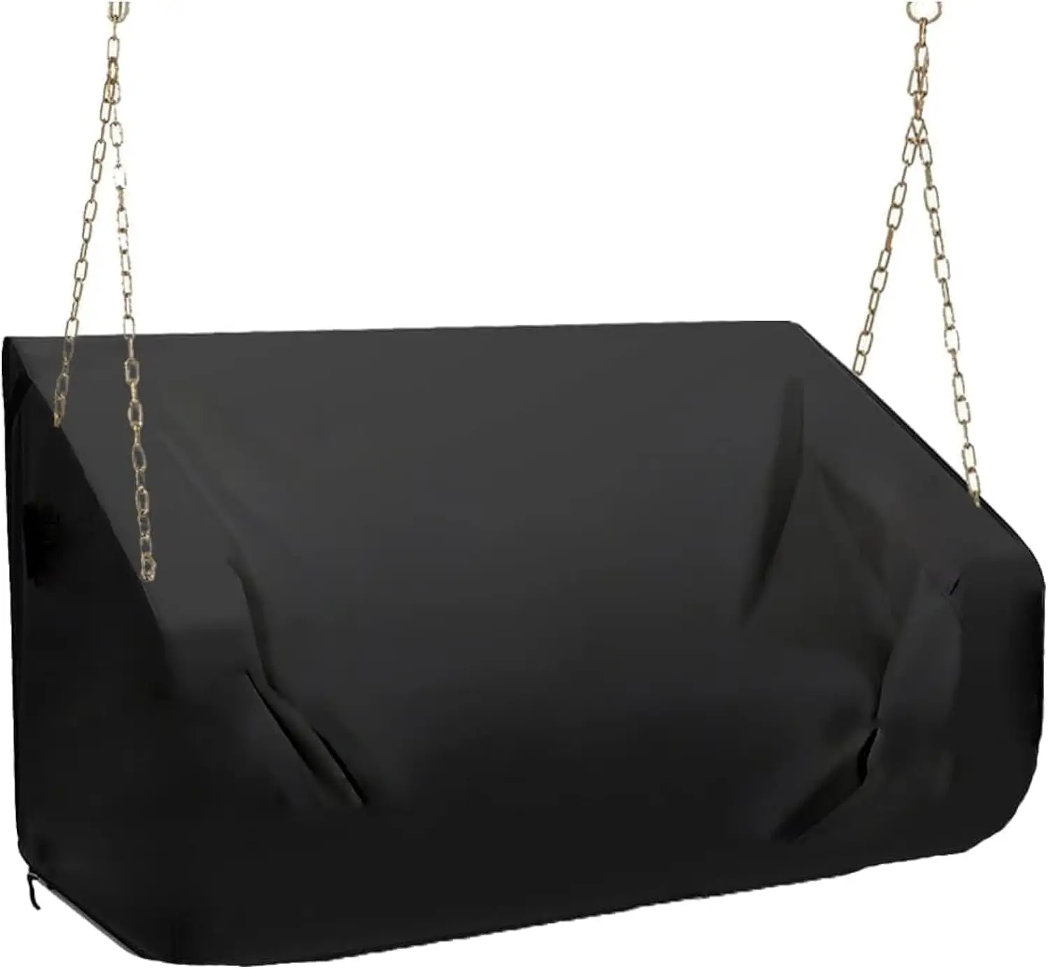 

73-дюймовый водонепроницаемый чехол для наружных качелей, всепогодная защита для качелей на крыльце, черный