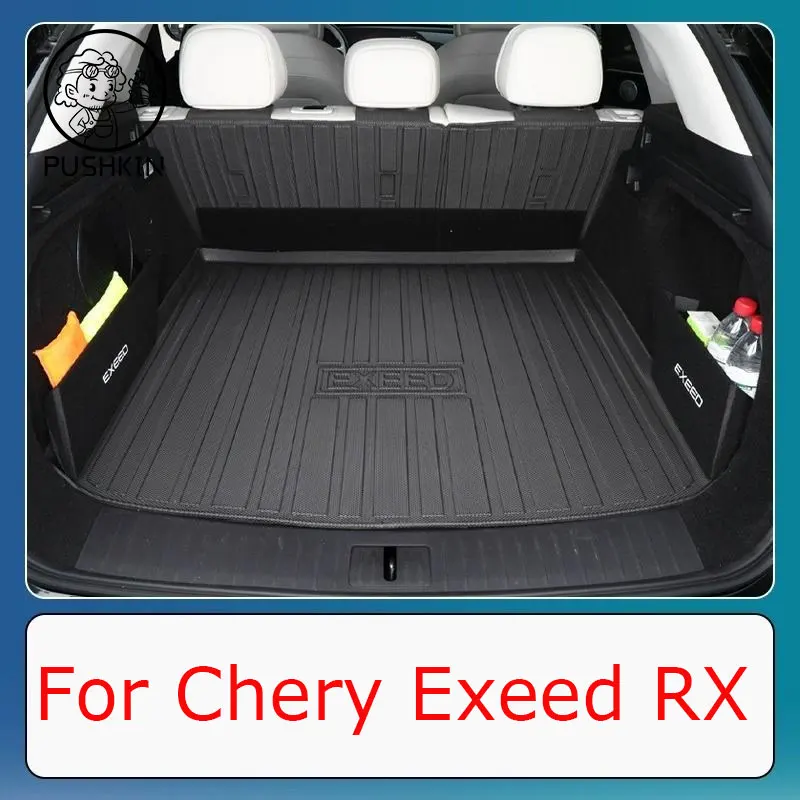 For Chery EXEED RX 2023 Car Styling Trunk Protection TPE Mat Catpet Interior Cover Part Auto Modification Accessories