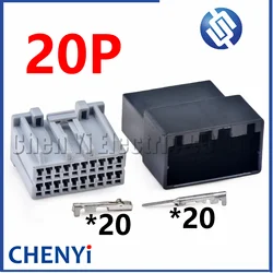 20 Pin not waterproof auto connectors plug 179057-6 auto accessories wire connection Wire harness plug 179057-2 35564-2015