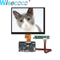 8 Inch IPS 1024*768 Tablet Screen LCD Display HE080IA-01D HJ080IA-01E Driver Board VGA HD AV Control Monitor For Raspberry