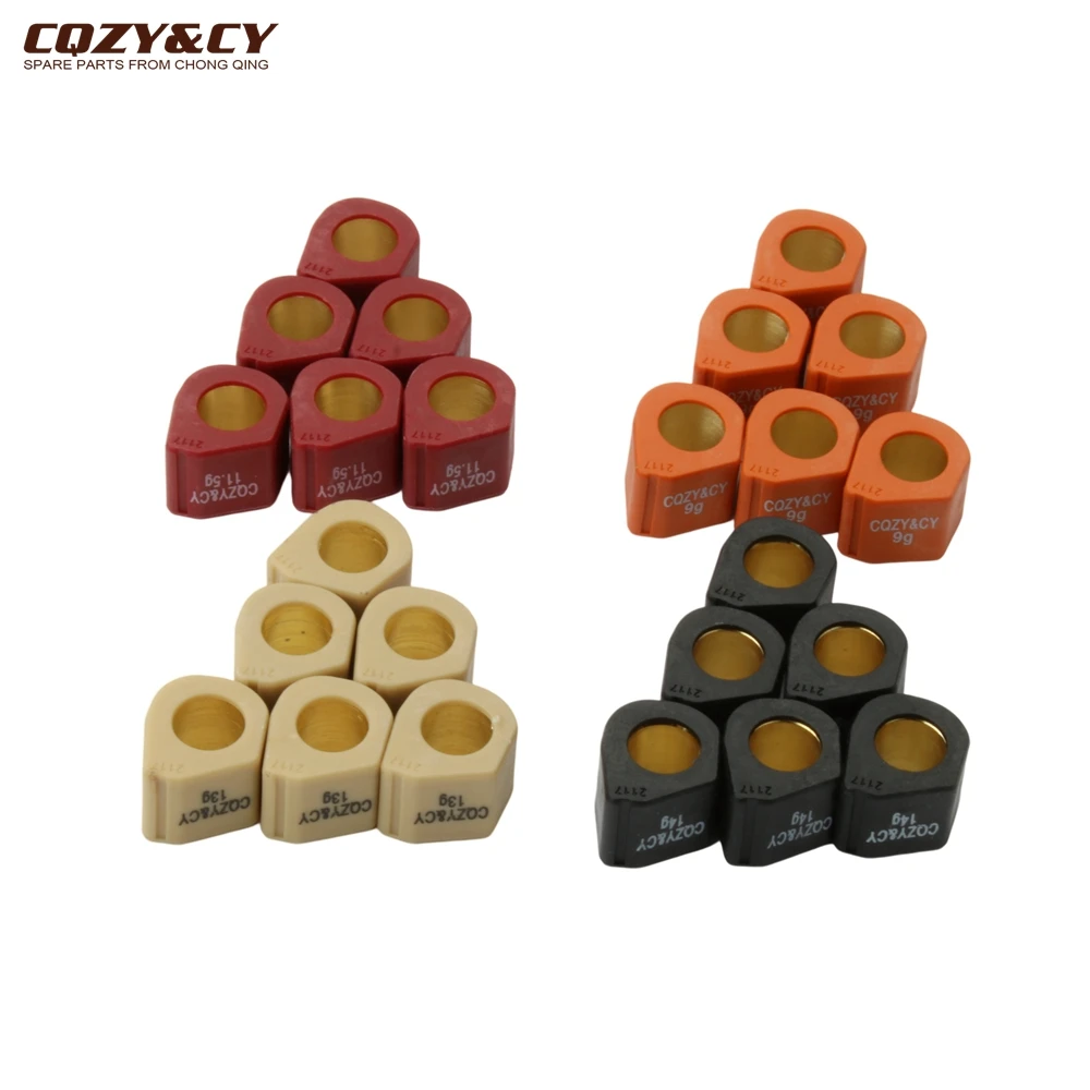 

Racing Variator Roller Weights 21x17mm 9g 11.5g 13g 14g For Aprilia Atlantic 125 200 250 300ie Carnaby 250ie Sport City 200cc