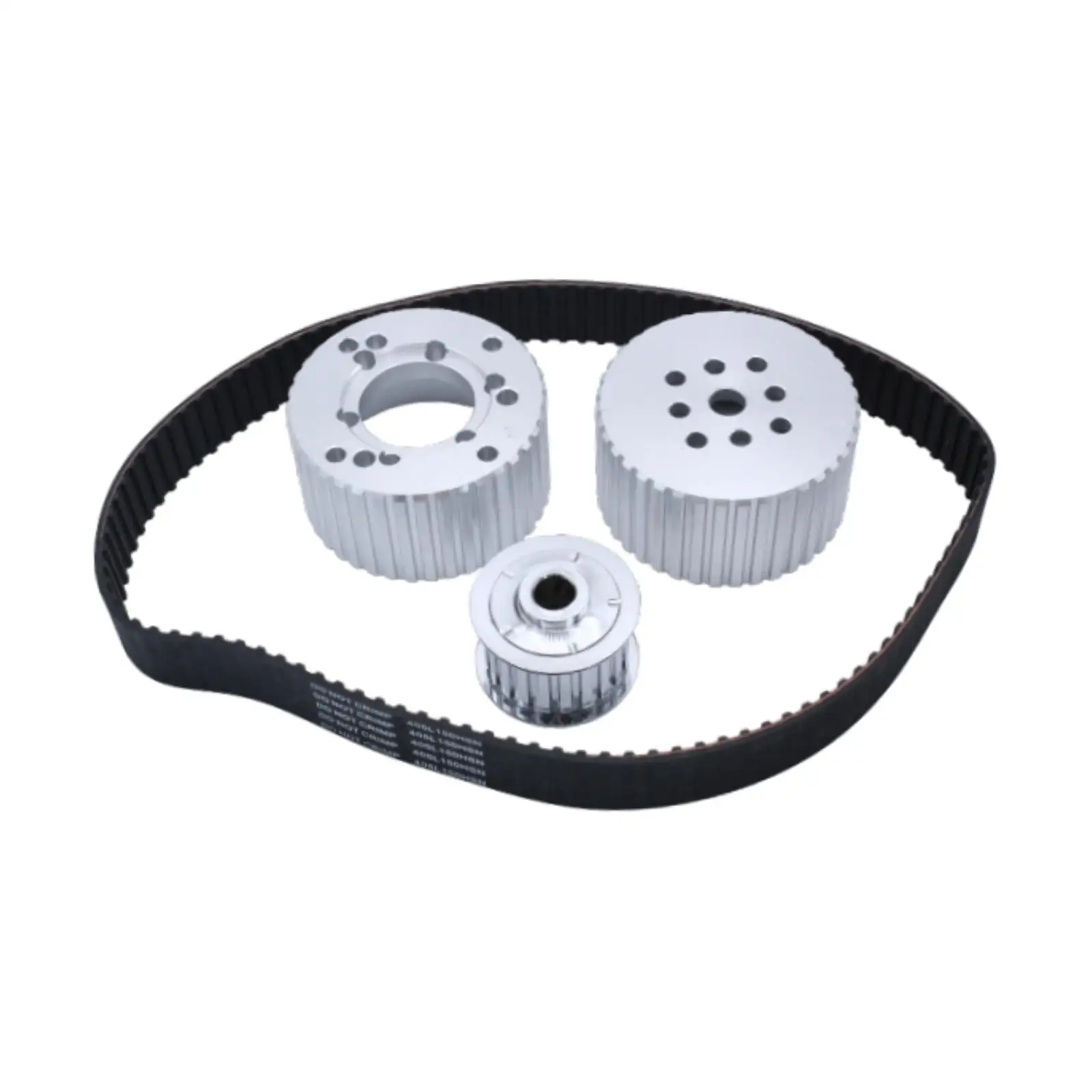 Drive Pulley Kit Convenient for Short Water Pump High Performance Accessories Replace for Chevy Small Block 383 283 400 327