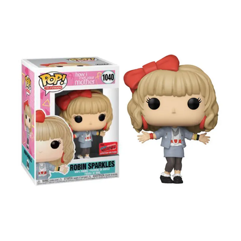 Funko Pop New Television How I Meet Your Mother Robin Sparkles #1040 Limited Edition 2020 Fall10cm PVC Vinyl Figures Toys Dolls