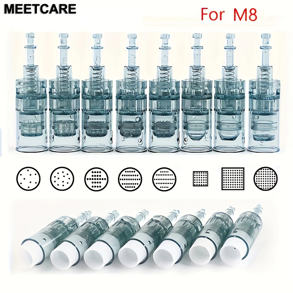 

M8 Cartridge Needle for Dr Pen M8 Replacement Tips Microneedle Derma Pen 11PIN 16PIN 24PIN 36PIN 42PIN Round nano 3D 5D