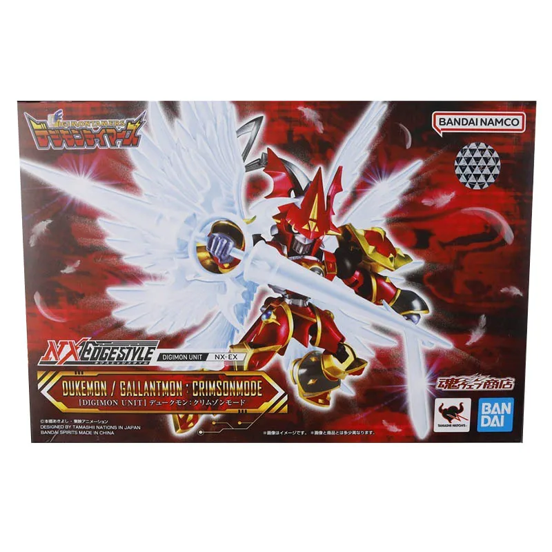 Bandai Original box Genuine Dukemon/Gallantmon:Crimsonmooe  NX NXEDGE Collectible Anime Model Toy Decorations Children's Gifts