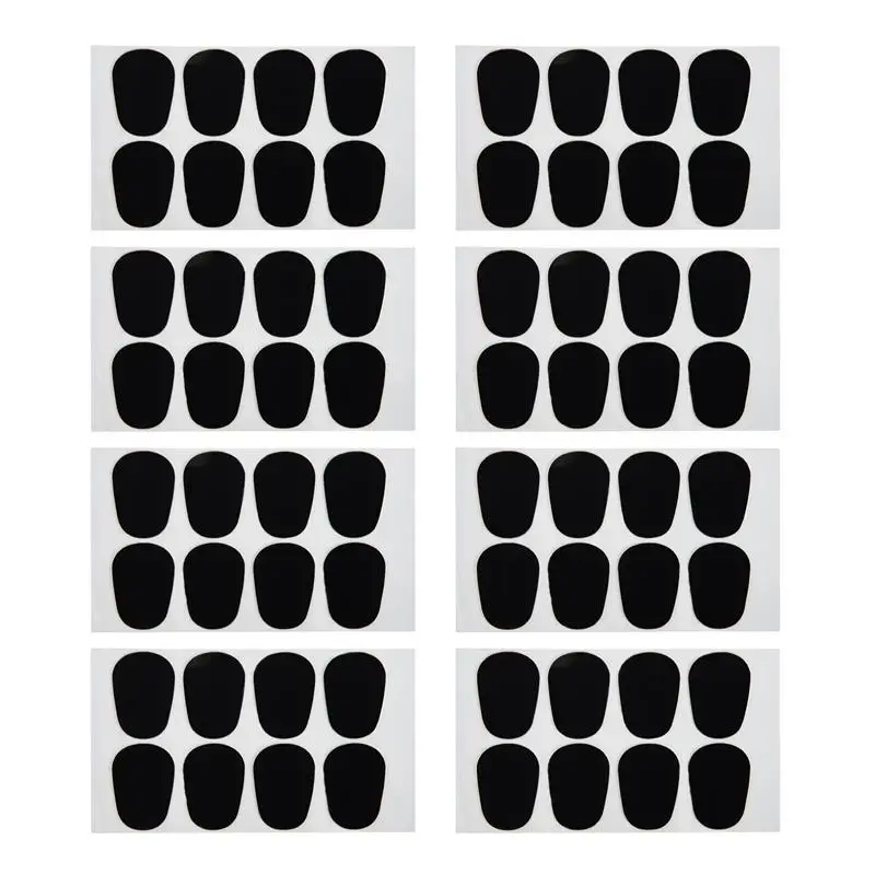 64pcs Mouthpiece Pads Saxophone Saxclarinet Patch Cushions Cushion Alto Instrument Rubber Reeds Tuba Accessories Pad Adhesive