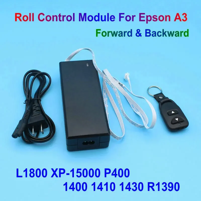 Direct To Film Roll Control Device Kit For Epson L1800 1390 1400 1410 1430 XP15000 P400 Forward Backward Controller Module Unit