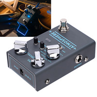 Guitar Reverb Effect Pedal Reverb Effect Pedal Guitar 9 Digital Ambiance Bypass Musical Instrument Accessories R4
