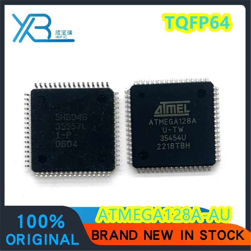 

(1/30 pieces) ATMEGA128A-AU chip AVR ATMEGA128A TQFP-64 8-bit microcontroller New original spot delivery fast